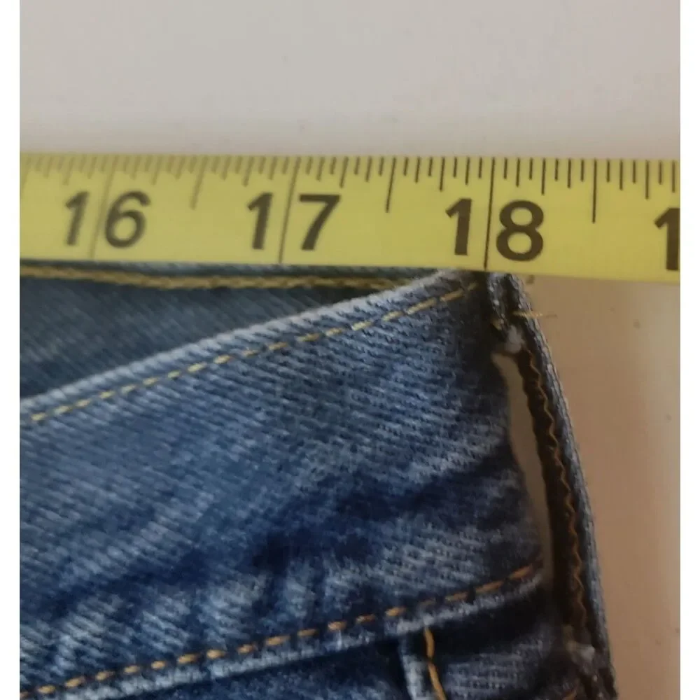 Levi's 501 XX Mens 40x34 Blue Medium Wash Button Fly Straight Leg Jeans
